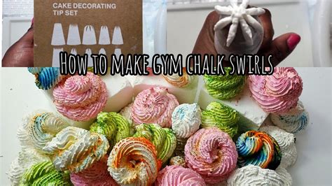 How To Make Gym Chalk Swirls Tutorial Youtube