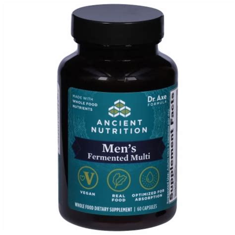 Ancient Nutrition Men S Fermented Multi Vitamin Ct Fred Meyer