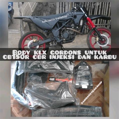 Jual Body Trail Klx Gordons Untuk Cb R Dan Cbr Injeksi Dan Karbu Body