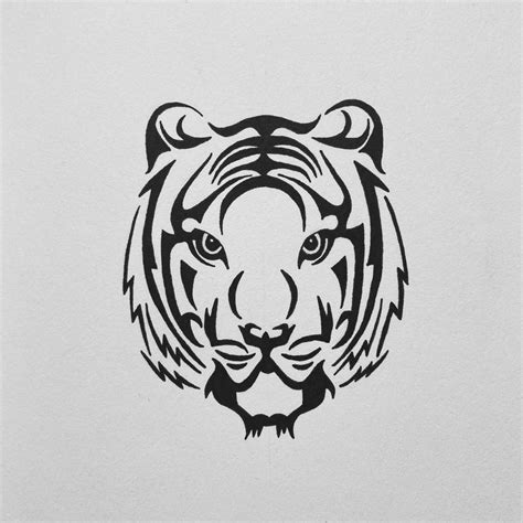 Tiger Stencil by artmariposanocturna on DeviantArt