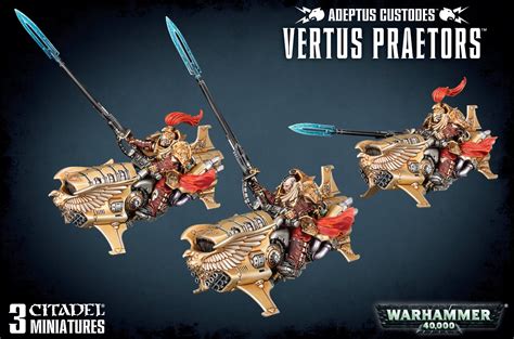 Warhammer 40K Adeptus Custodes Vertus Praetors 5011921172061