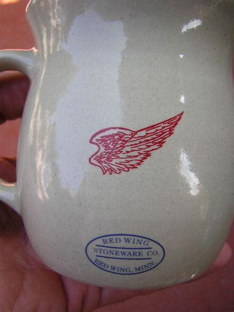 Red Wing Pottery Advertising Netspi Coffee Mug Mn It Security