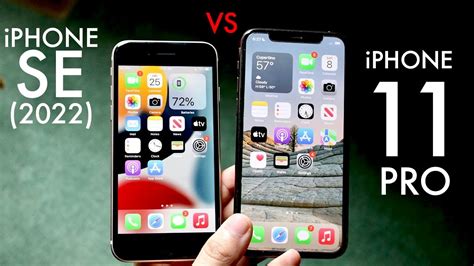 Iphone Se 2022 Vs Iphone 11 Pro Comparison Review Youtube