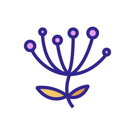 dangerous plant icon vector outline illustration 10396078 Vector Art at