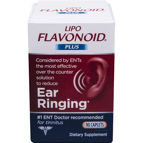 Lipo Flavonoid Plus Tinnitus Hearing Supplements Ear Ringing Relief