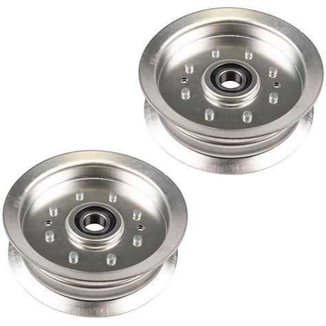 Flat Idler Pulley Set For Troy Bilt Cub Cadet Gy20629 8ten