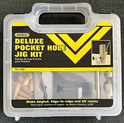 General Deluxe Pocket Hole Jig Kit 850 NEW 38728008503 EBay