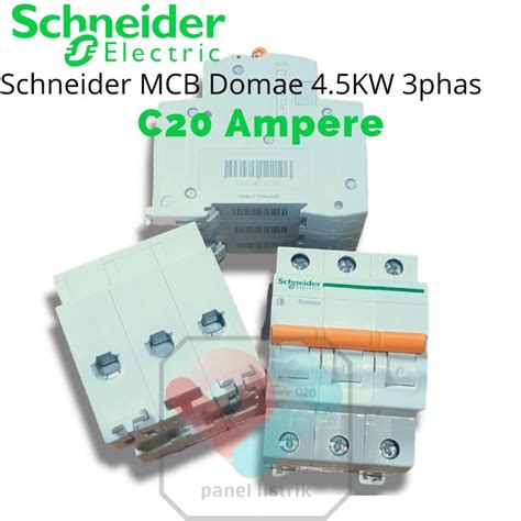 Jual Schneider Domae Mcb Phase A Phase A Original Sni Mini