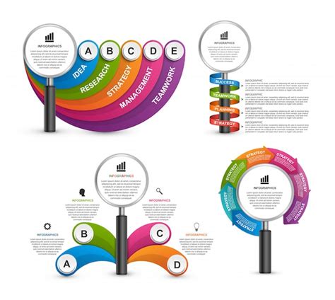 Infographie Pour Les Pr Sentations D Entreprises Vecteur Premium