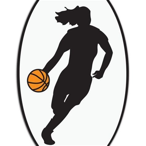 Girl Basketball Silhouette Vector at Vectorified.com | Collection of ...