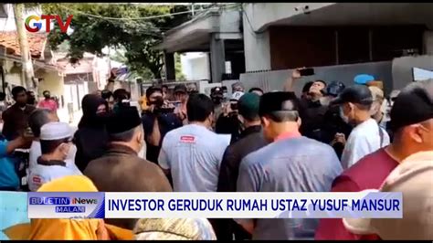 Tagih Janji Puluhan Orang Geruduk Rumah Ustaz Yusuf Mansur