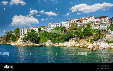 Skiathos Town Greece Sporades Islands Stock Photo Alamy