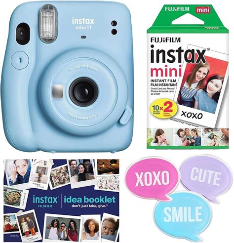 Fujifilm Instax Mini 12 Cámara instantánea Azul Pastel Amazon