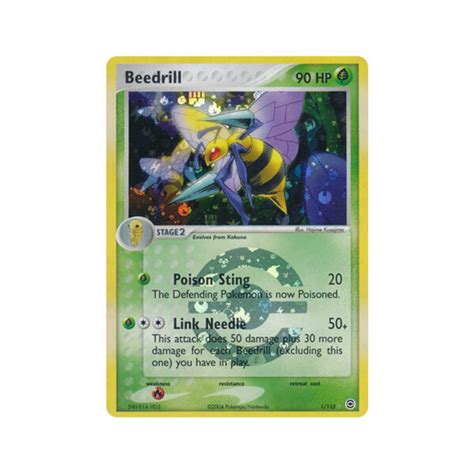 Beedrill Holo Rare Reverse Holo Daikessen Cl