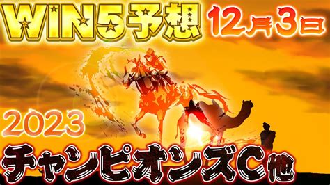 12月3日・win5予想！鳴海特別・市川s・ギャラクシーs・チャンピオンズc・ラピスラズリs 競馬動画まとめ