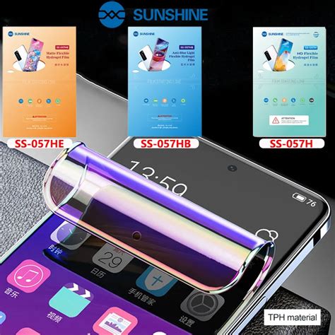 Sunshine Ss H Hb He Flexible Hydrogel Film For Ss C Auto