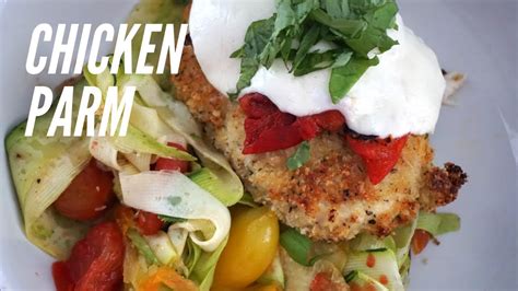 Crispy Chicken Parm Healthy Version Youtube