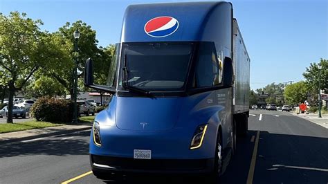 La Flota De Pepsi Desvela El Potencial Del Cami N El Ctrico De Tesla