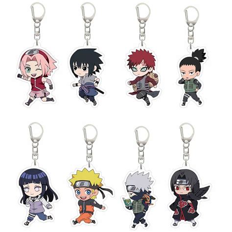 Anime Boruto Narutos Keychain Sasuke Hy Ga Hinata Kakashi Uchiha Itachi