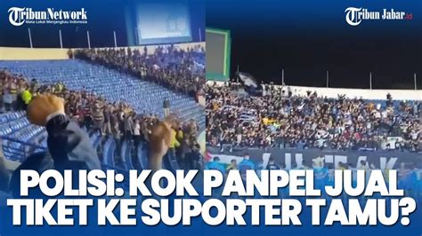 RUSUH Laga Persib Gegara Suporter PSIS Datang Kok Suporter Tamu Bisa