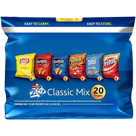 Frito Lay Chips Classic Mix Multipack 20 Count Amazonde