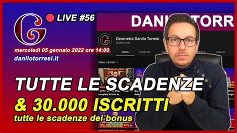 Live Trentamila Iscritti Tutte Le Scadenze Attuali Del