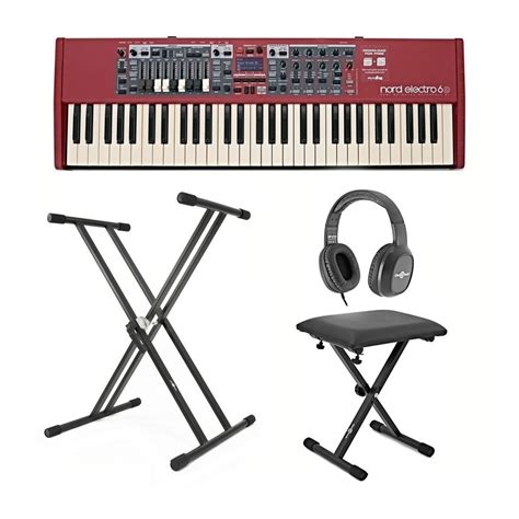 Nord Electro 6D 61-Note Keyboard with Accessories at Gear4music