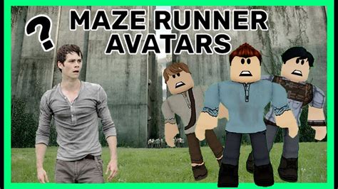 Roblox The Maze Runner Avatars Youtube