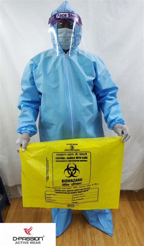 Disposable Blue ISO 16603 Certified Non Woven Personal Protective