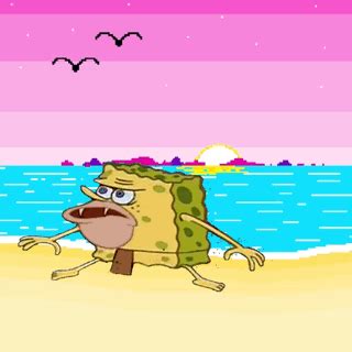 When u realize you went to the beach too high. | Spongebob, Spongebob squarepants, Squarepants