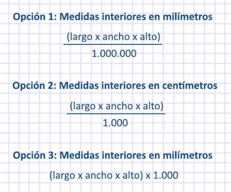 Formas De Calcular Los Metros C Bicos Necesarios Para Enviar Una Carga