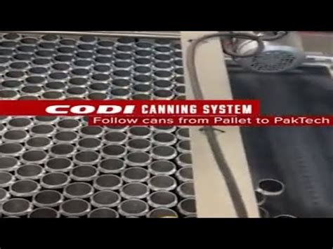 Codi Canning System Pallet To PakTech YouTube