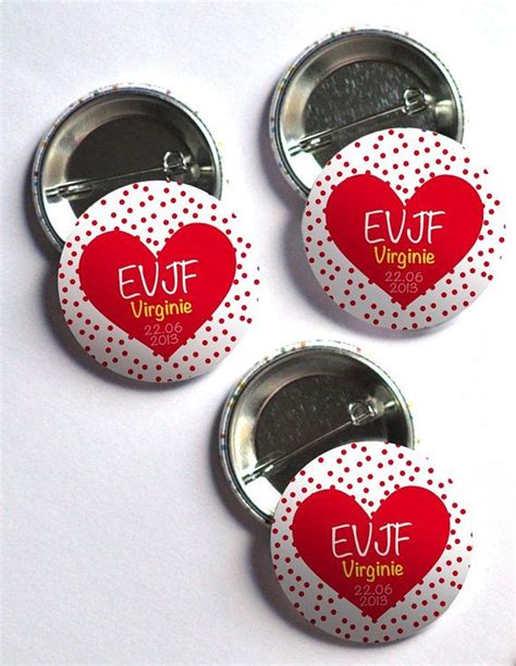 Badge Pingle Mm Evjf Ou Badge Pingle Mm Future Mari E Date