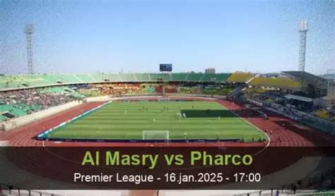 Estatísticas De Pharco Fc X Al Masry