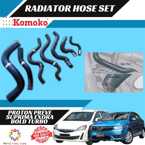 Proton Cfe Preve Suprima Exora Bold Turbo 1 6 Radiator Hose By Pass Set