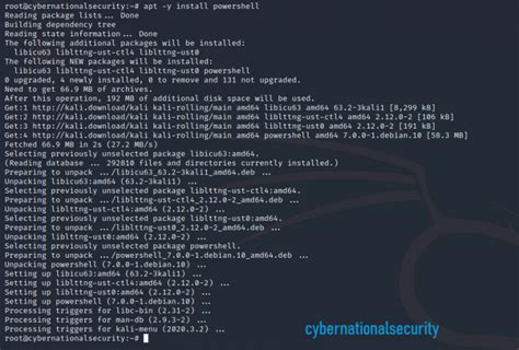 How To Install PowerShell On Kali Linux Cybernationalsecurity