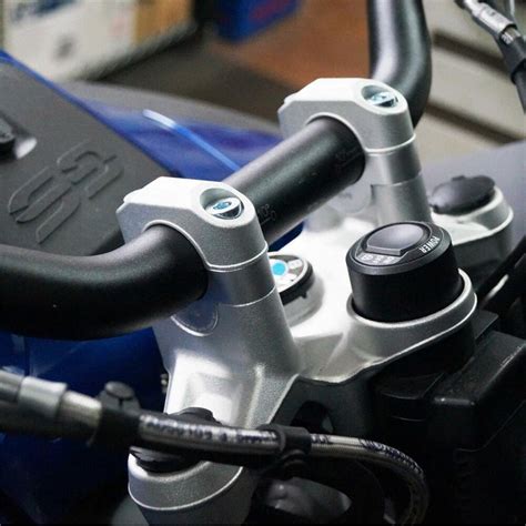 Voigt Mt Risers Handlebar F B Mm Silver Bmw S Xr