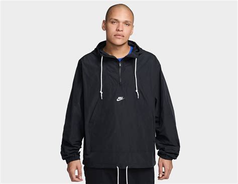 Black Nike Club Marina Anorak | size?