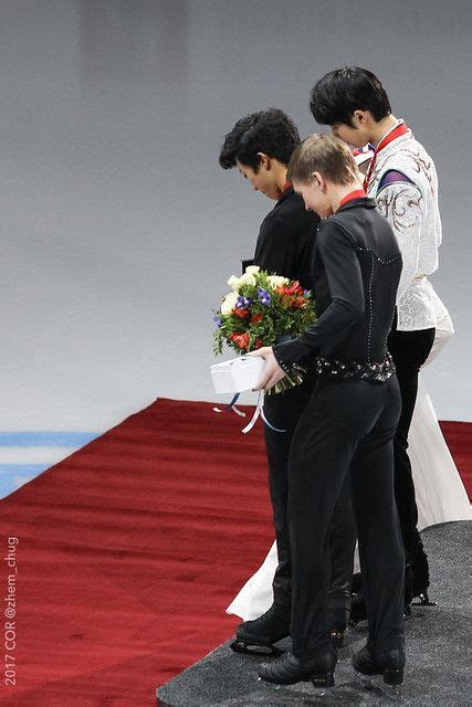 Medal Ceremony Nathan Chen Yuzuru Hanyu And Mikhail Kolyada