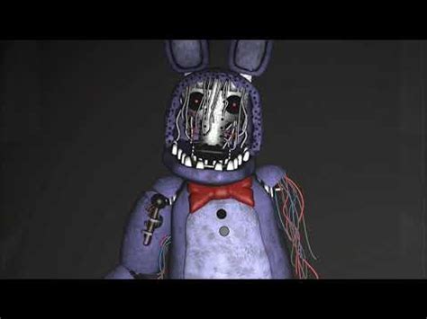 Fnaf Blender Withered Bonnie Shaky Movements Test Youtube