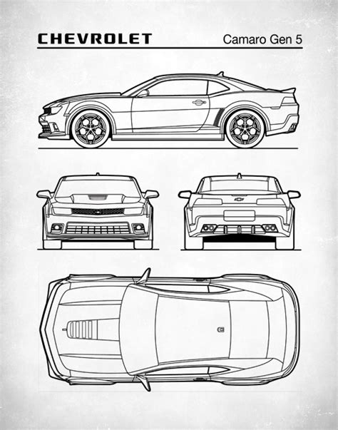 Chevrolet Camaro Drawing At Explore Collection Of