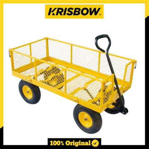 Jual Krisbow Troli Barang Multifungsi Kg Kuning Shopee Indonesia