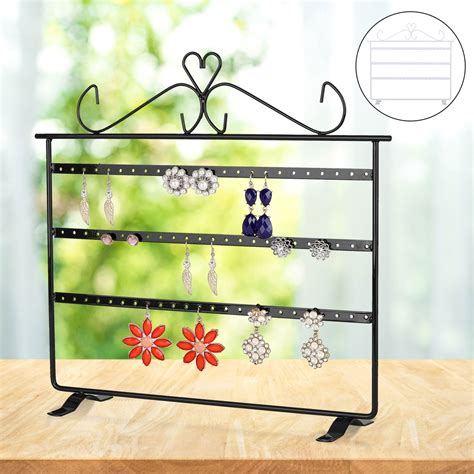 EEEkit 72 Holes Earring Display Holder Hold Up To 36 Pairs Earrings 3