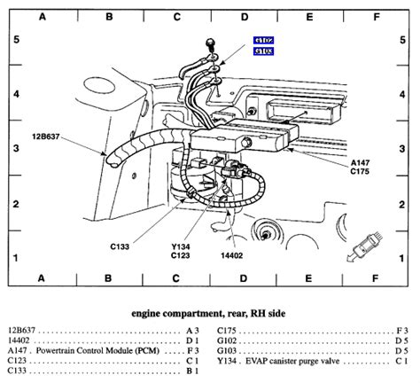 Qanda 2001 Ford Taurus Ecu Pcm Location And Engine Diagram