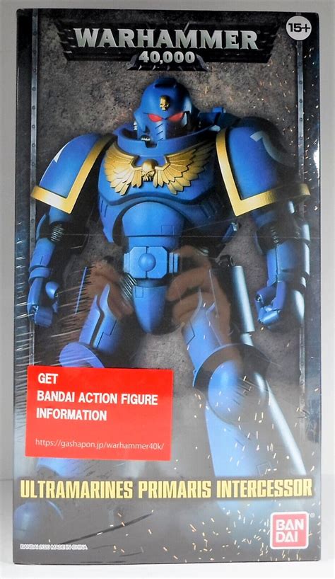 Bandai Warhammer K Ultramarines Primaris Intercessor Action Figure