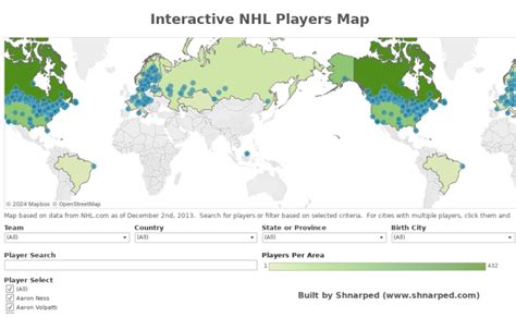 Workbook: Interactive NHL Players Map