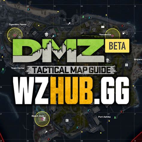 Carte Tactique Interactive Dmz De L Le D Ashika Warzone