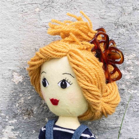 How To Make A Tilly Doll With Yarn Hair Tilly Puffin