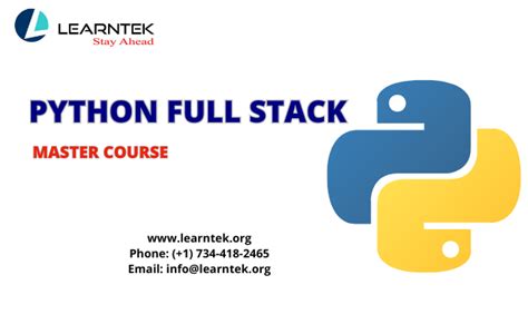 Elevate Skills With Python Full Stack Course