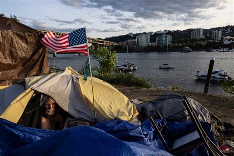 Portland homeless camps remain despite tent ban